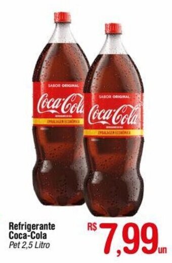 Fort Atacadista Refrigerante Coca Cola 2.5L oferta
