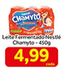Shibata Supermercados Leite Fermentado Nestle Chamyto 450g oferta