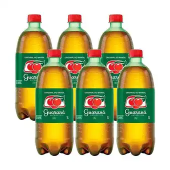 Carrefour Refrigerante guarana antarctica 1 l pack com 6 unidades oferta