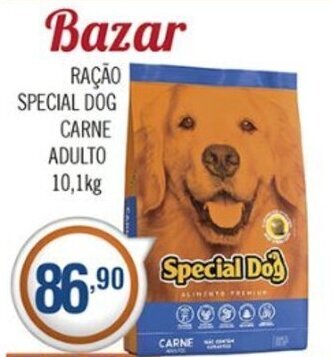 Racao Special Dog Carne Adulto 10.1kg
