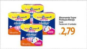 Atacadão Absorvente Super Proteção Always oferta