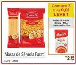 Supermercados Condor Massa De Sêmola Parati oferta