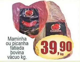 Maminha Ou Picanha Fatiada Bovina Vácuo