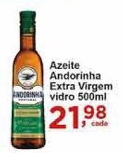 Rossi Supermercado Azeite Andorinha Extra Virgem Vidro 500ml oferta
