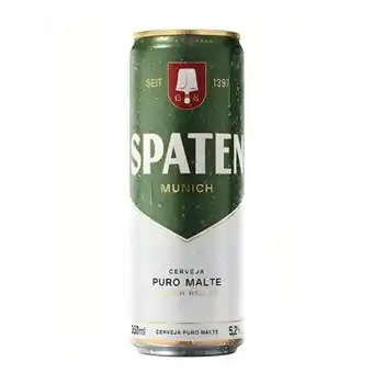 Verona Supermercados Cerveja spaten puro malte lata 350ml oferta
