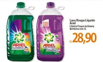Atacadão Lava roupas Liquido Ariel 3L oferta