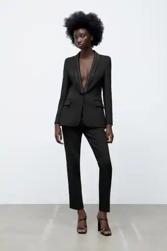 ZARA Calça smoking oferta