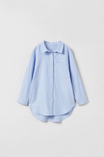 ZARA Camisa listrada oferta