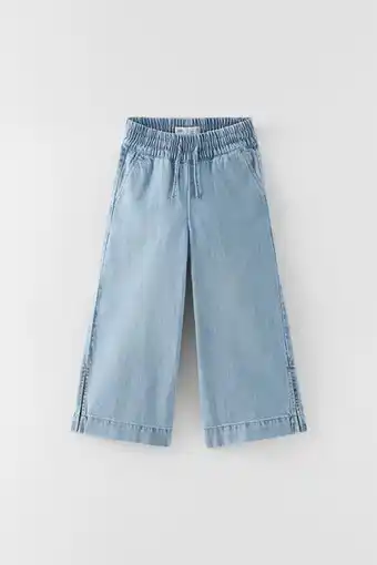 Jeans wide leg fluido