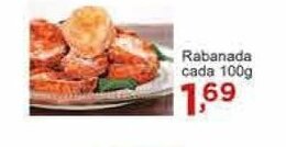 Rossi Supermercado Rabanada cada 100g oferta