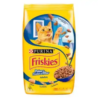Ração para gatos friskies frutos do mar 1kg