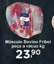 Rossi Supermercado Musculo bovino Friboi peca a vacuo 1kg oferta