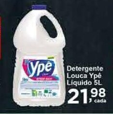 Rossi Supermercado Detergente Louca Ypel Liquido 5L oferta