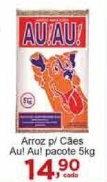 Rossi Supermercado Arroz p/ caes Au! Au! pacote 5kg oferta