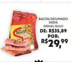 Boa Supermercados Bacon Defumado Sadia oferta
