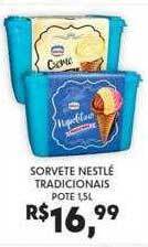 Boa Supermercados Sorvete Nestlé Tradicíonais oferta