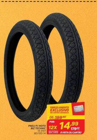 GBarbosa Pneu P Moto Biz Technic oferta