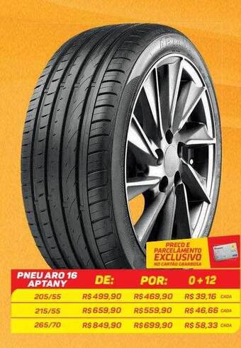 GBarbosa Pneu Aro 16 Aptany oferta