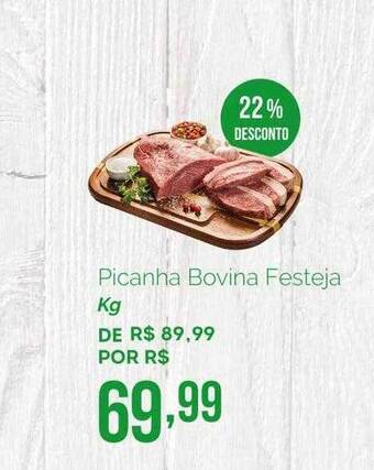Oba Hortifruti Picanha Bovina Festeja 22% Desconto oferta