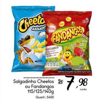 Salgadinho Cheetos Ou Fandangos