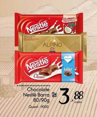 Giassi Supermercados Chocolate Nestlé Barra oferta