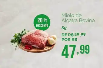 Oba Hortifruti Miolo De Alcatra Bovino 20% Desconto oferta