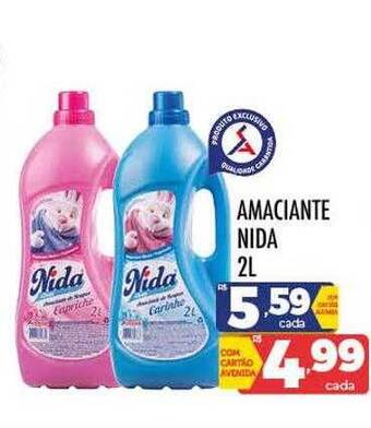 Supermercados Avenida Amaciante Nida oferta