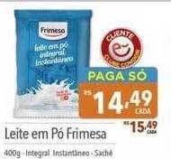 Supermercados Condor Leite Em Pó Frimesa oferta