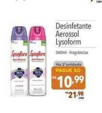 Supermercados Condor Desinfetante Aerossol Lysoform oferta