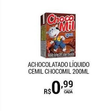 Achocolatado Liquido Cemil Chocomil