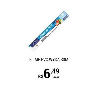 San Michel Supermercados Filme Pvc Wyda 30m oferta