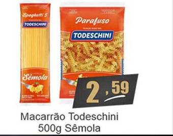 Dubom Supermercados Macarrão Todeschini Sêmola oferta