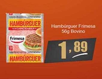 Dubom Supermercados Hambúrguer Frimesa Bovino oferta