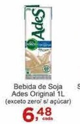 Bebida de Soja Ades original 1L