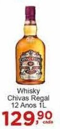 Rossi Supermercado Whisky Chivas Regal 12 anos 1L oferta