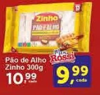 Rossi Supermercado Pao de Alho Zinho 300g oferta