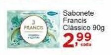 Rossi Supermercado Sabonete Francis Classico 90g oferta
