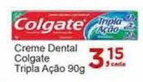 Rossi Supermercado Creme Dental Colgate Tripla Acao 90g oferta