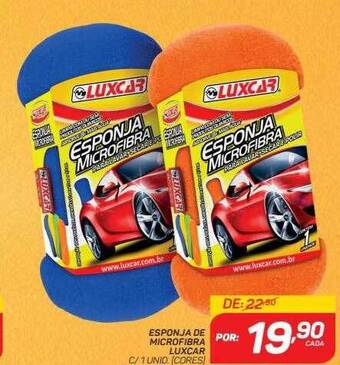 Esponja De Microfibra Luxcar