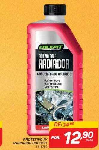 Protetivo P Radiador Cockpit