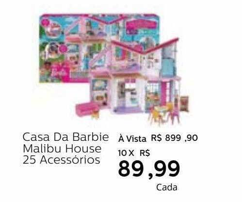 Barbie malibu house discount asda