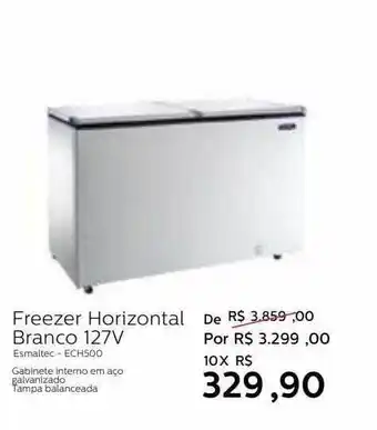 Freezer Horizontal Branco 127v