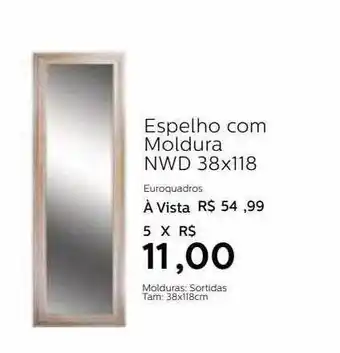 Grupo Formosa Espelho Com Moldura Nwd oferta