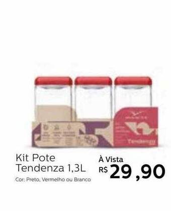 Grupo Formosa Kit Pote Tendenza oferta