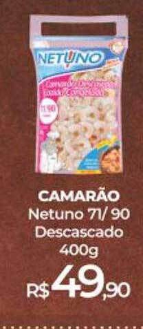 Camarão Netuno 71-90 Descascado