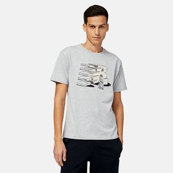 New Balance Camiseta new balance athletics masculina oferta