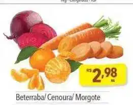 Supermercados Condor Beterrabal O Cenoura O Morgote oferta