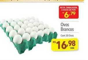 Supermercados Condor Ovos Brancos oferta