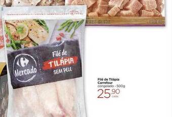 Carrefour Market Filé De Tilápia Carrefour oferta
