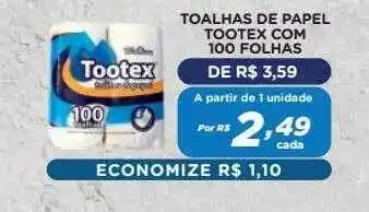 Bahamas Mix Toalhas De Papel Tootex Com 100 Folhas oferta
